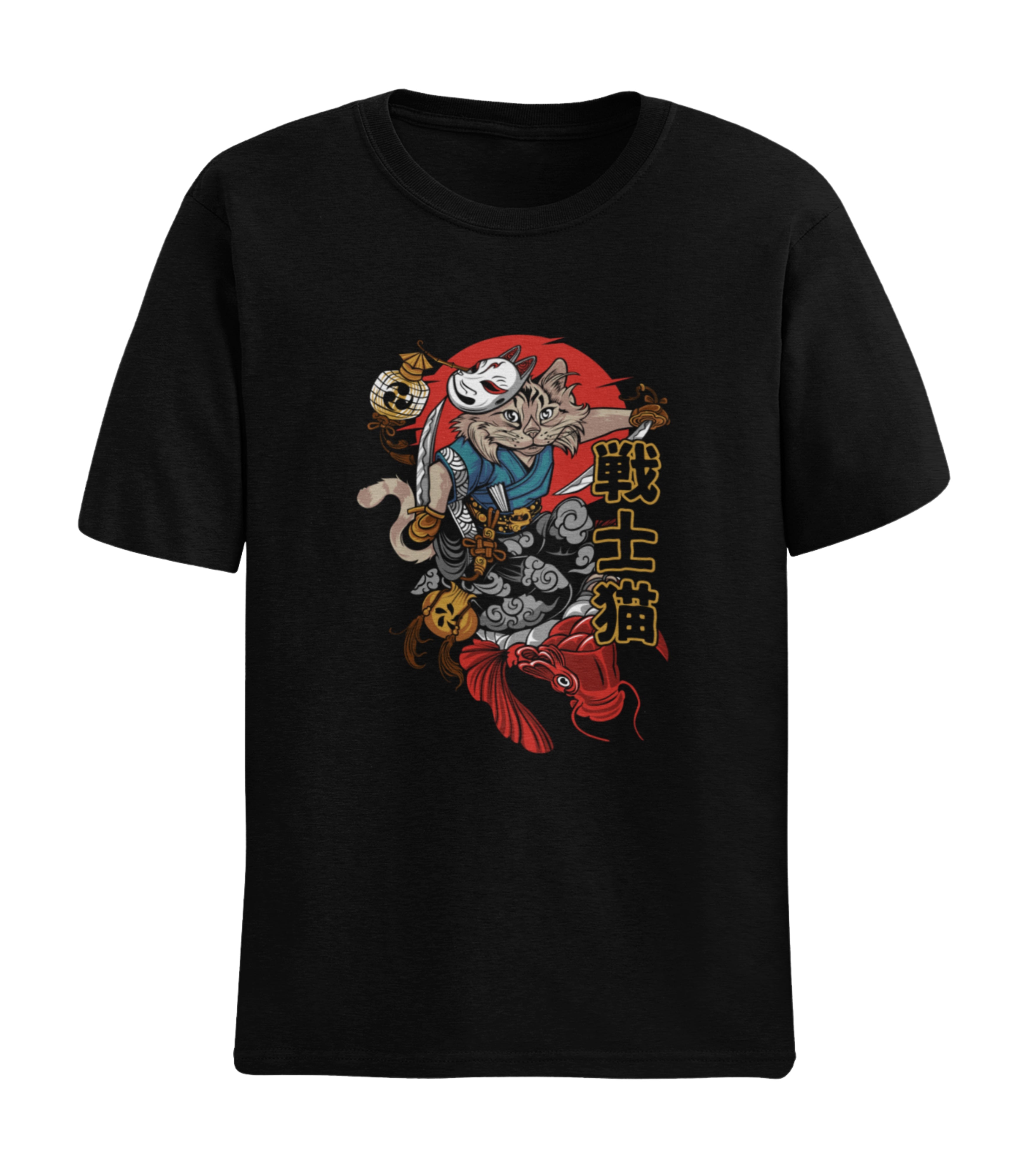 Samur-Neko Warrior T-Shirt