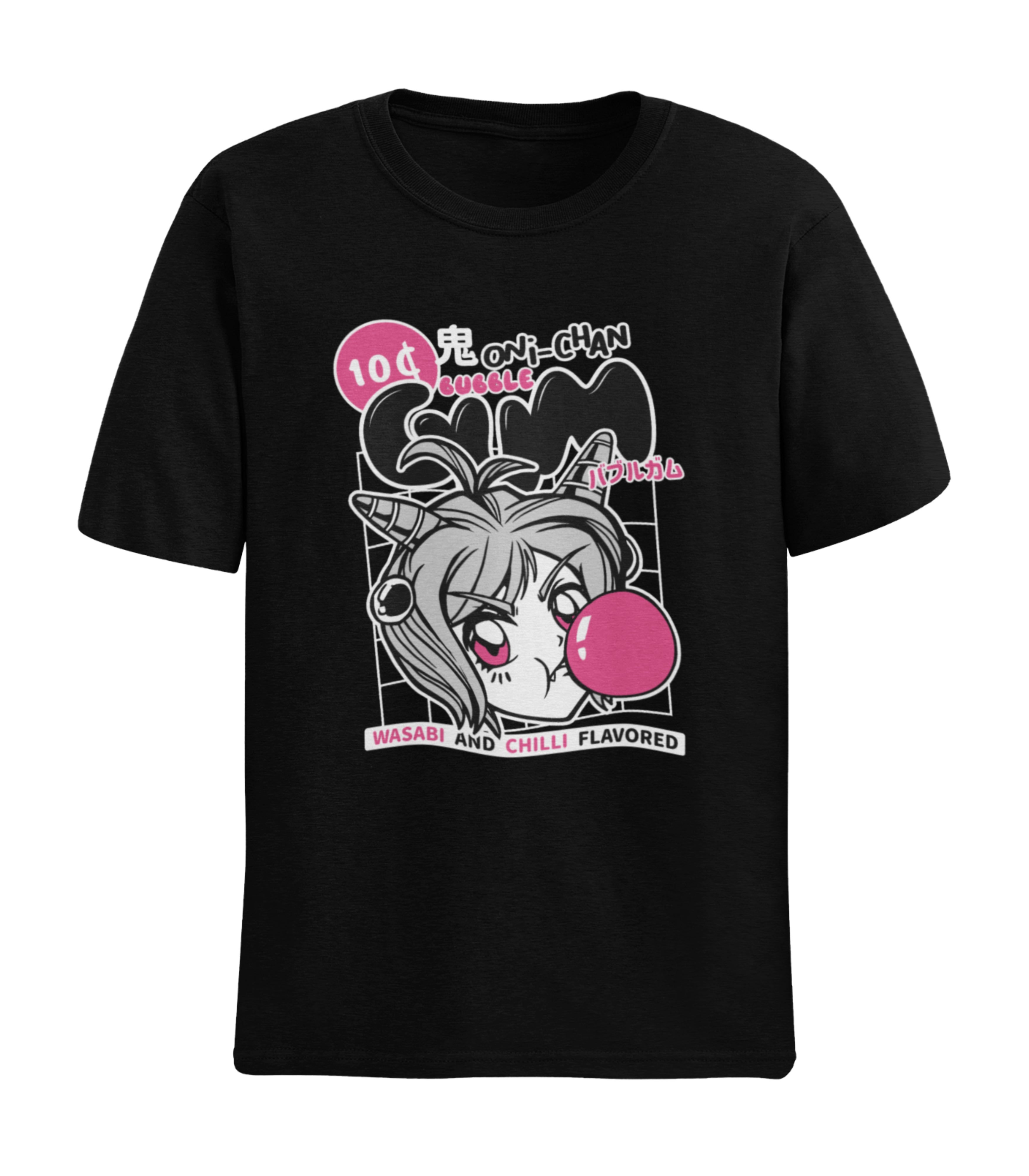 Oni Chan Bubble Wasabi And Chilli Flavored T-Shirt