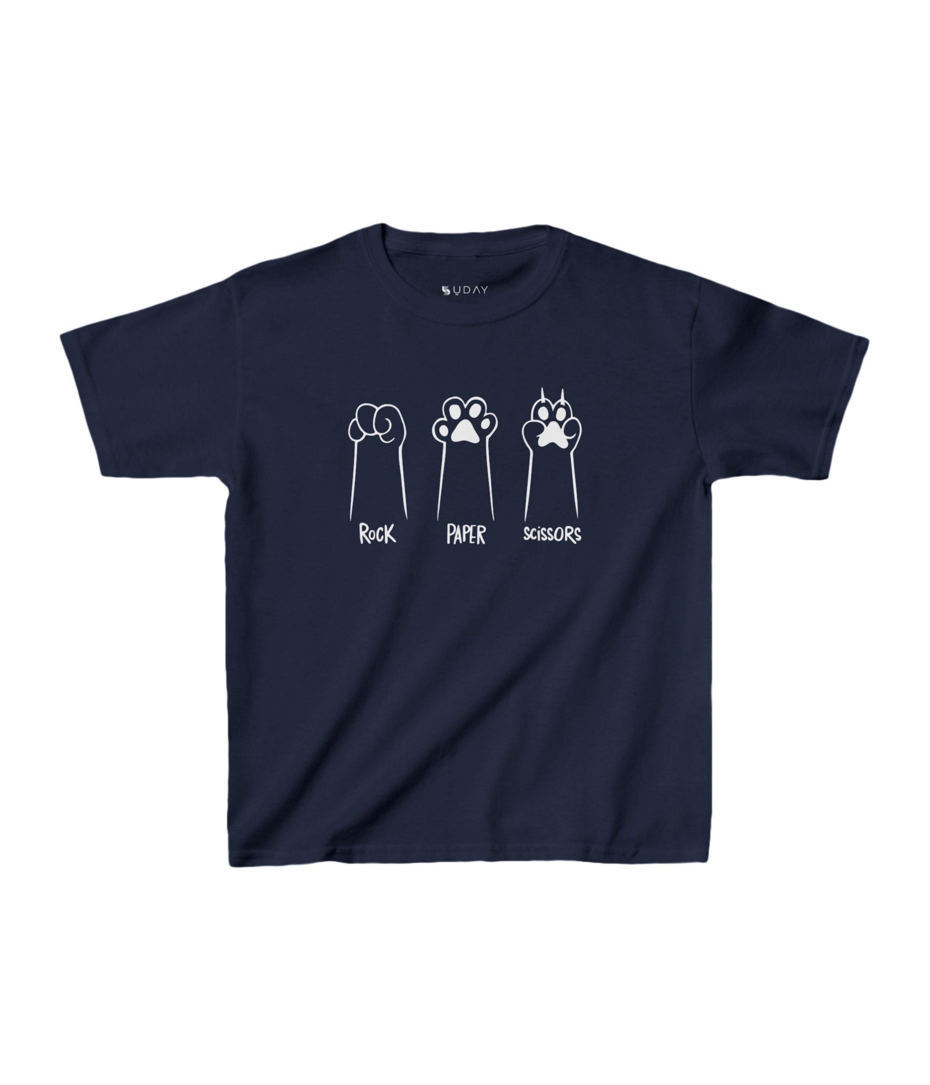 Cat Paws Mono Kids Tee