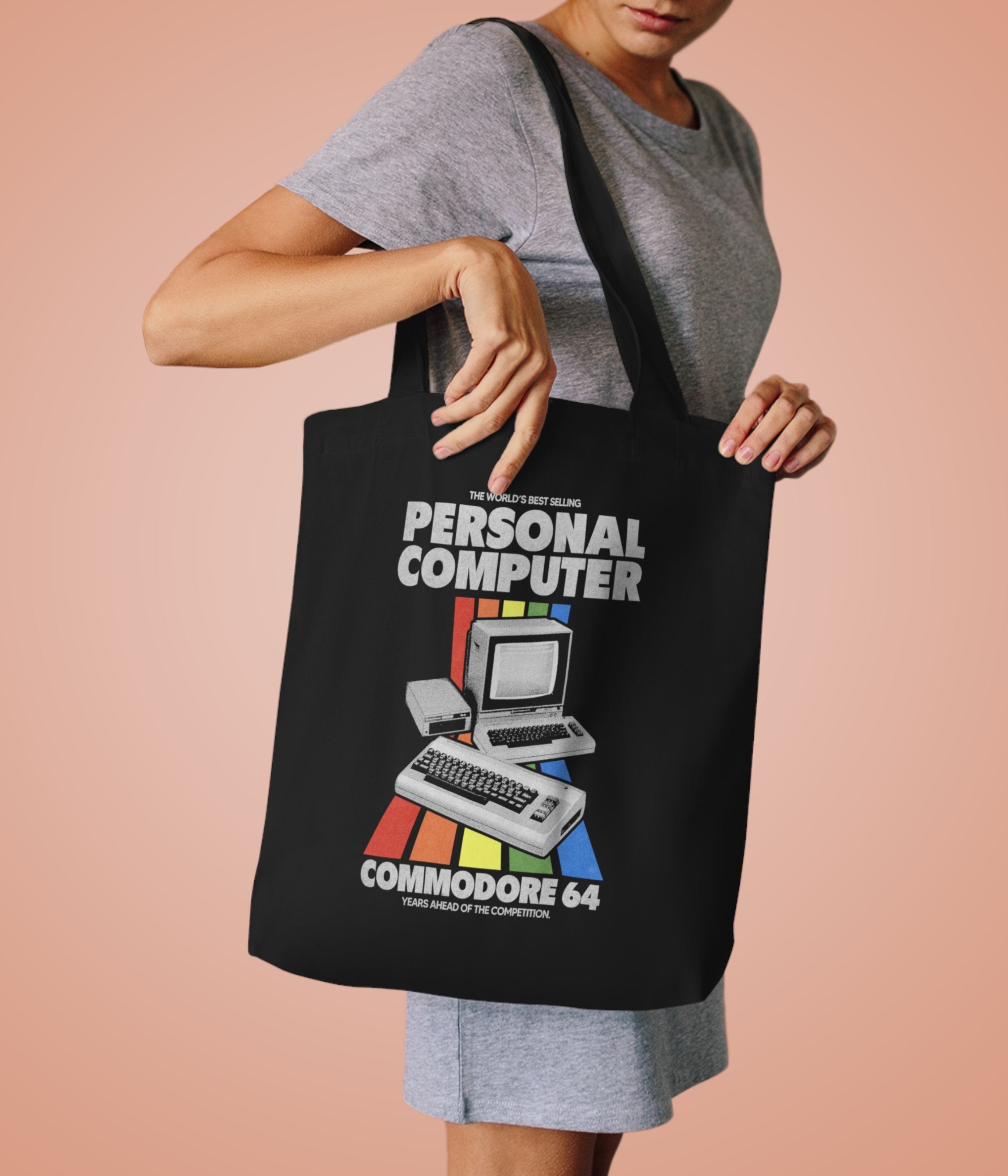 Retro Commodore 64 Tote Bag