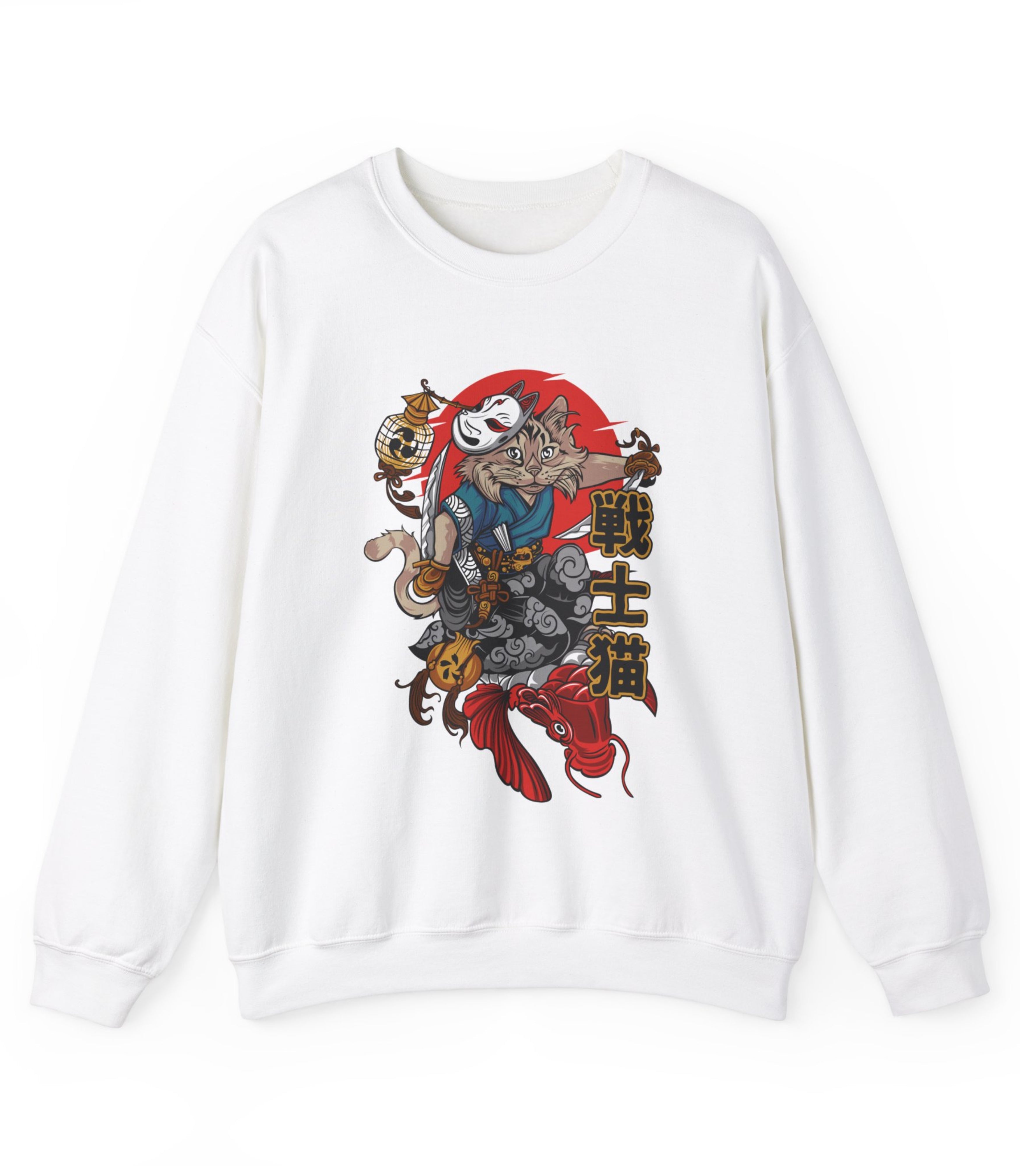 Samur-Neko Warrior Sweatshirt