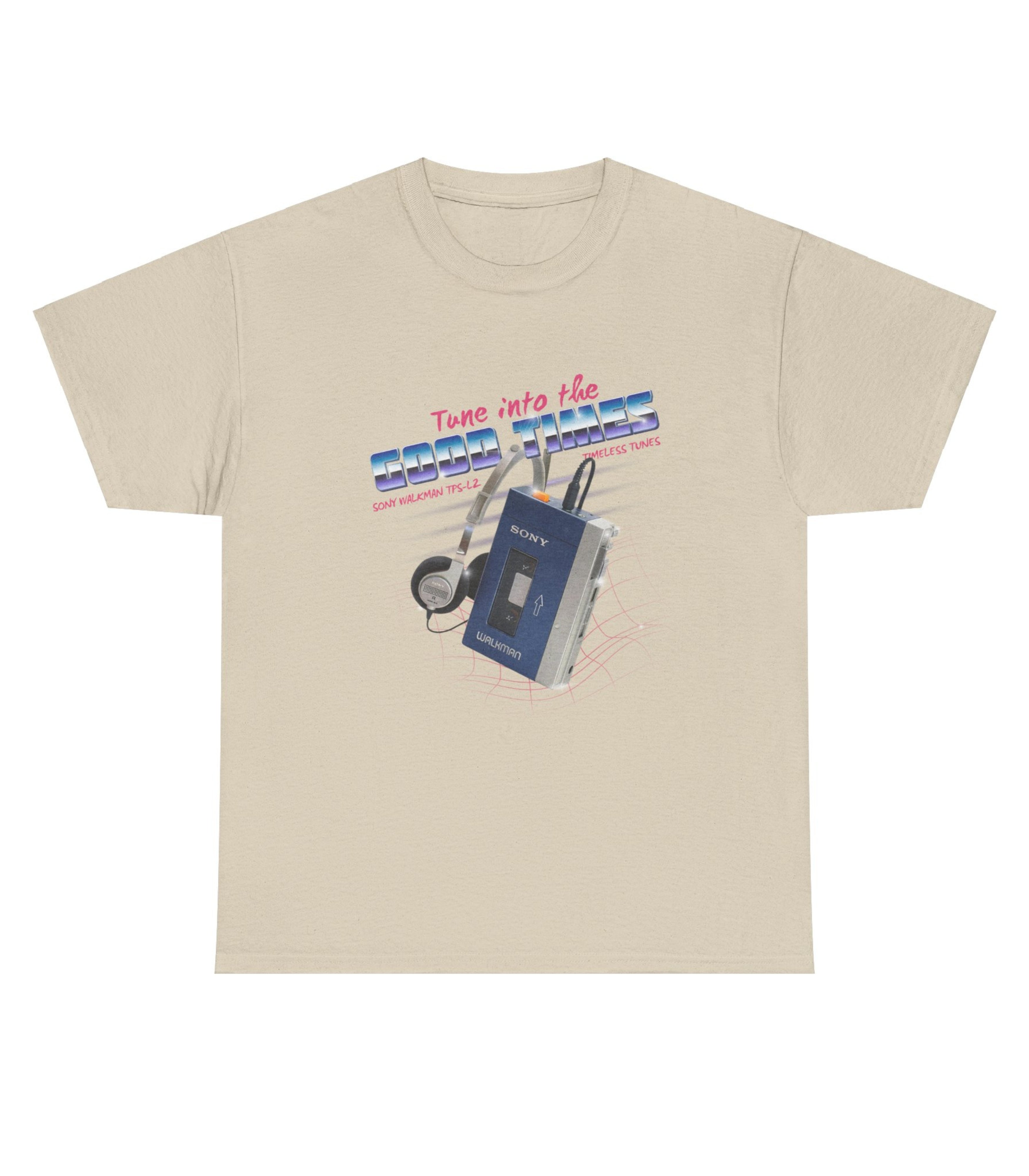 Retro Walkman Tune Into The Good Times T-Shirt