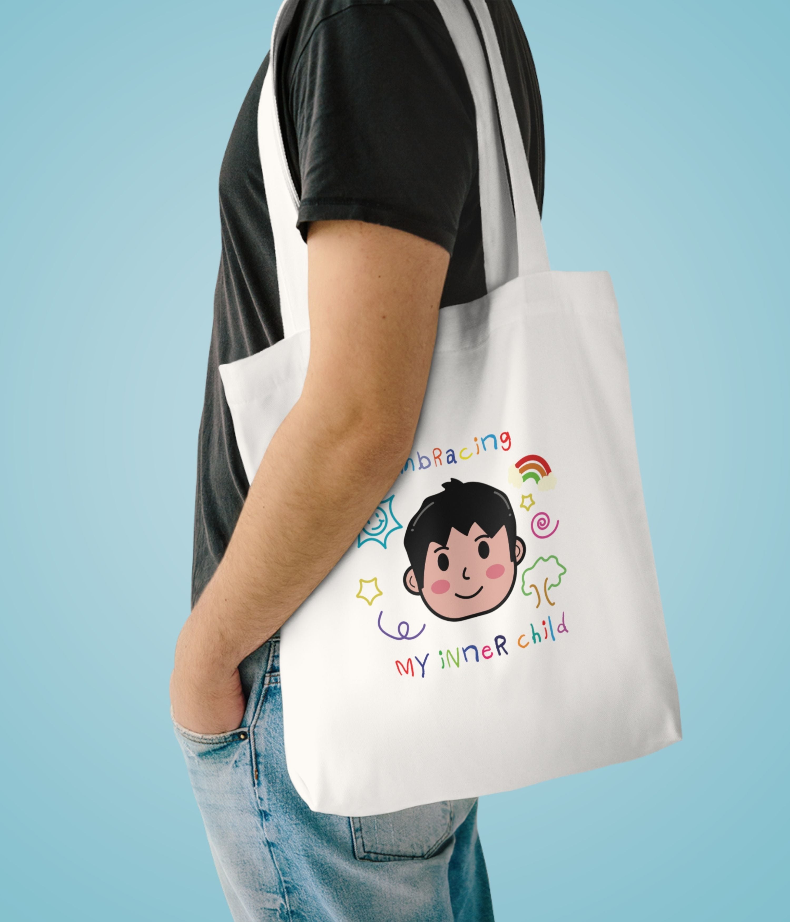 Embracing My Inner Child Tote Bag