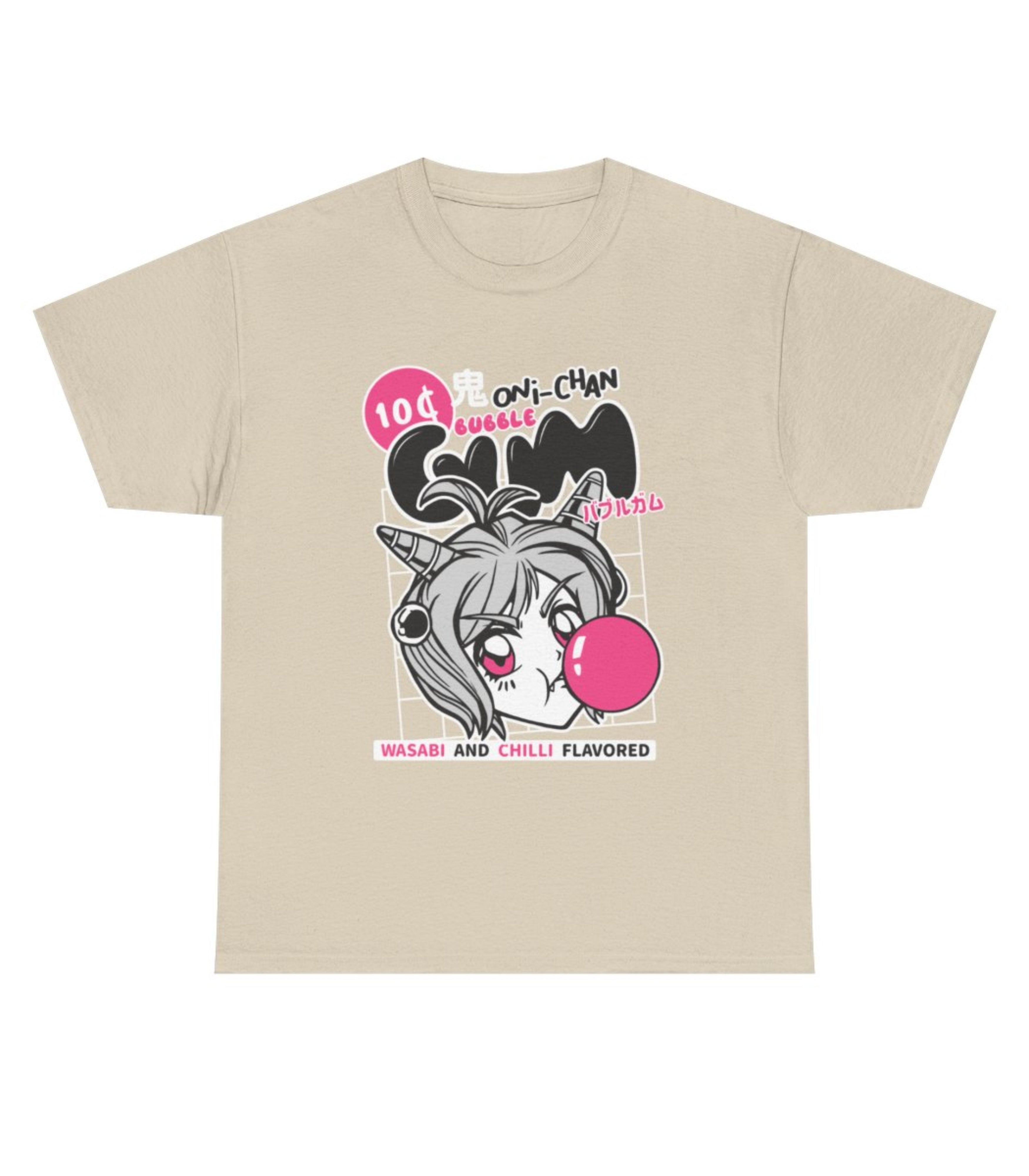 Oni Chan Bubble Wasabi And Chilli Flavored T-Shirt