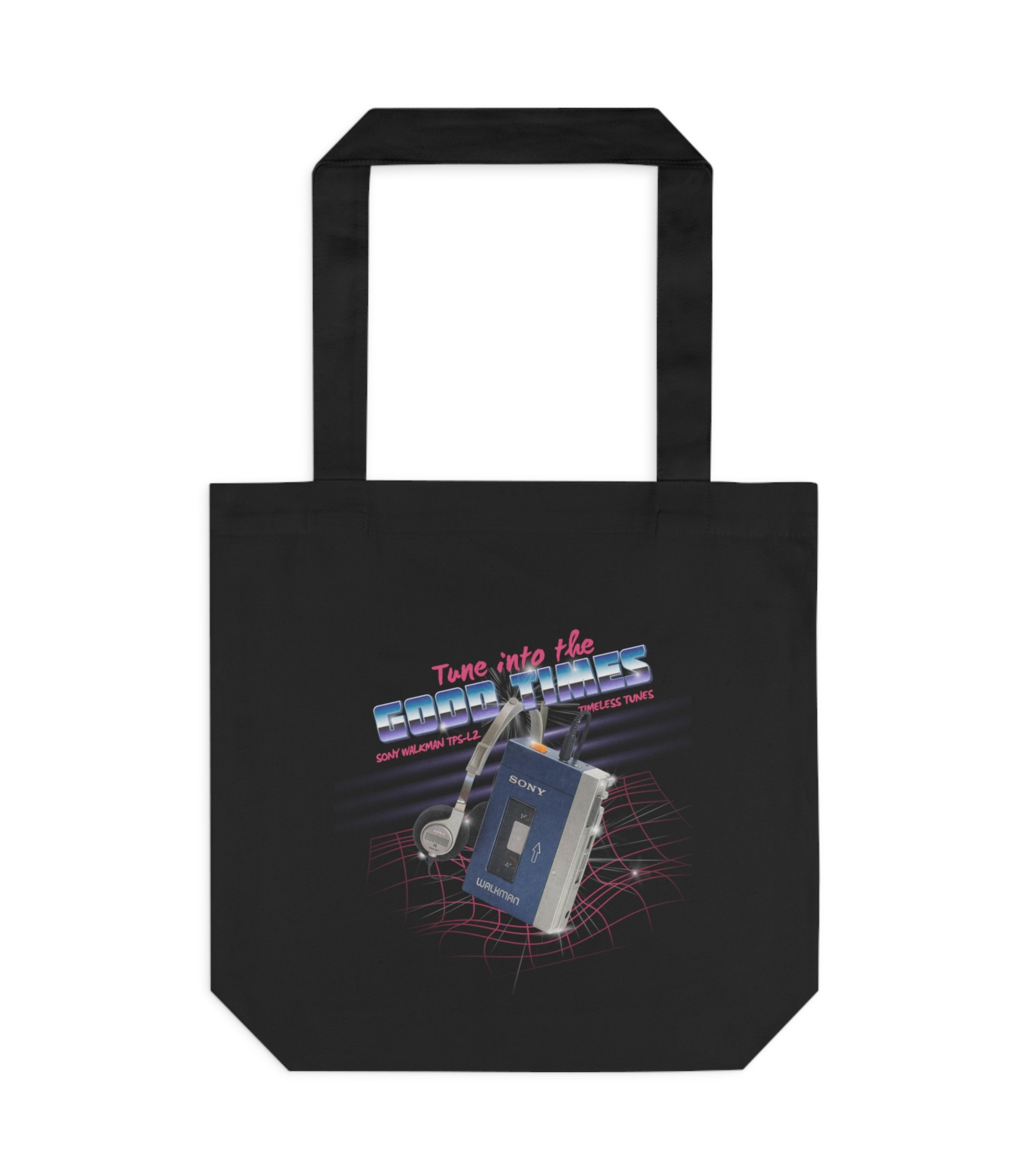Retro Walkman Tune Into The Good Times Tote Bag