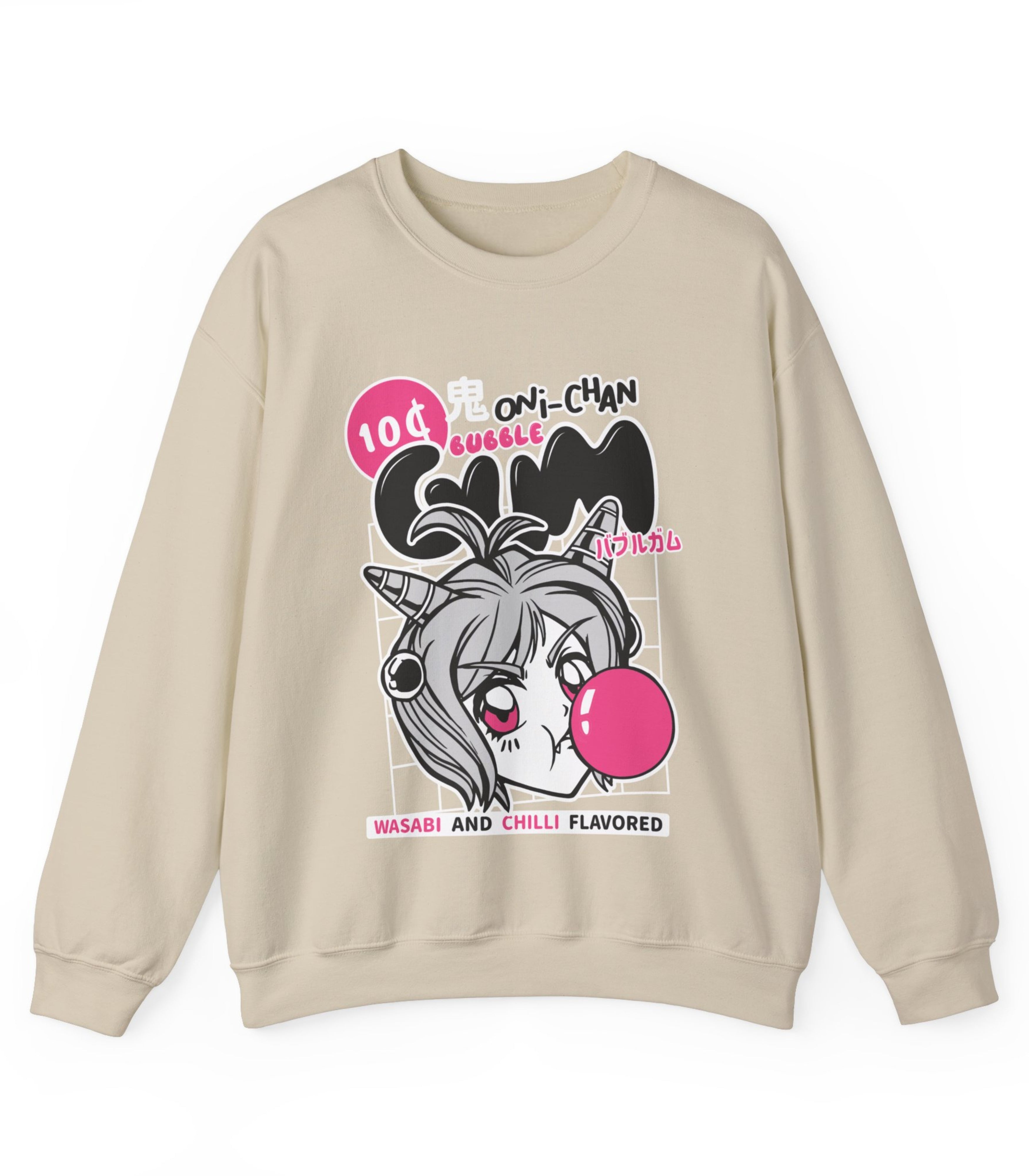 Oni Chan Bubble Wasabi And Chilli Flavored Sweatshirt