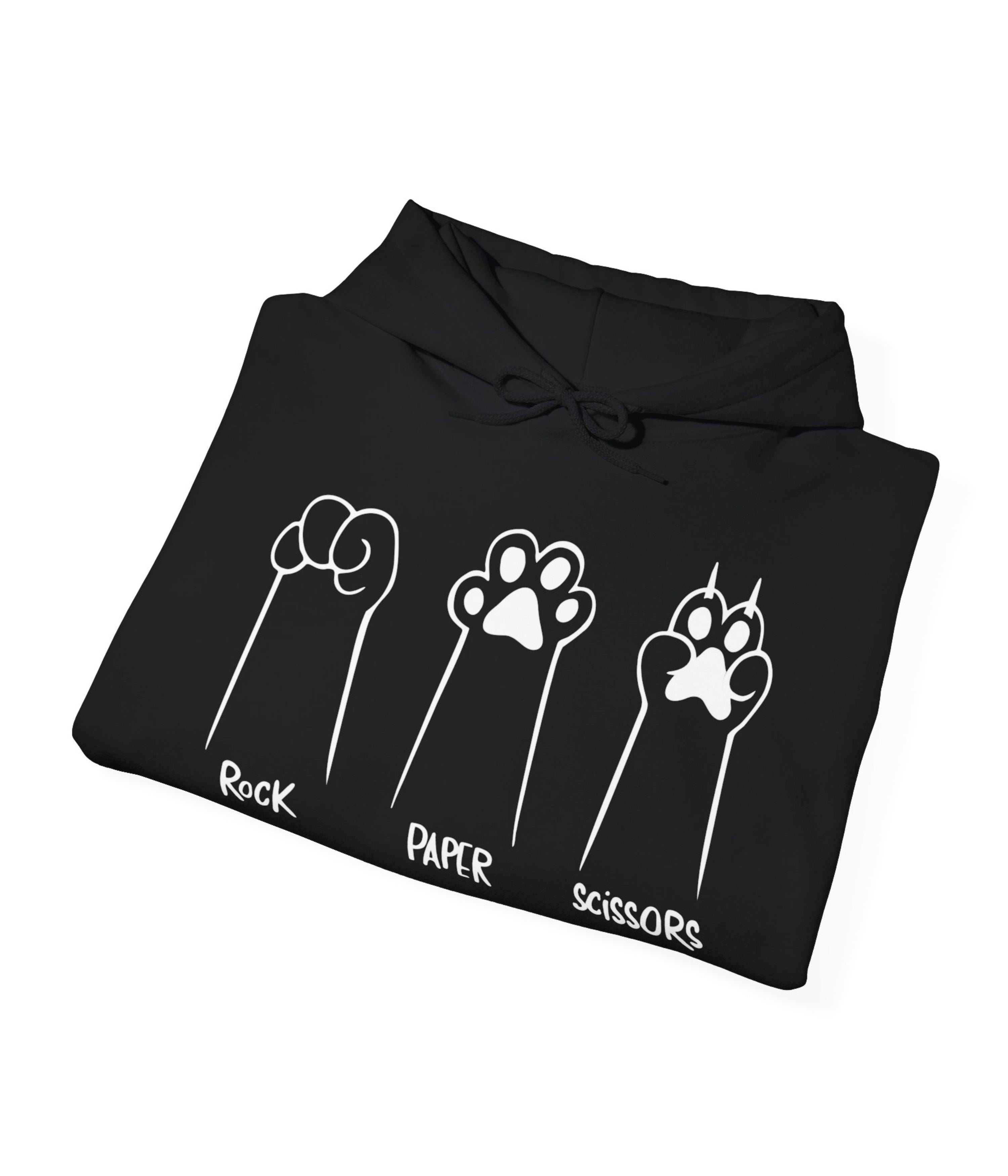 Cat Paws Mono Hoodie