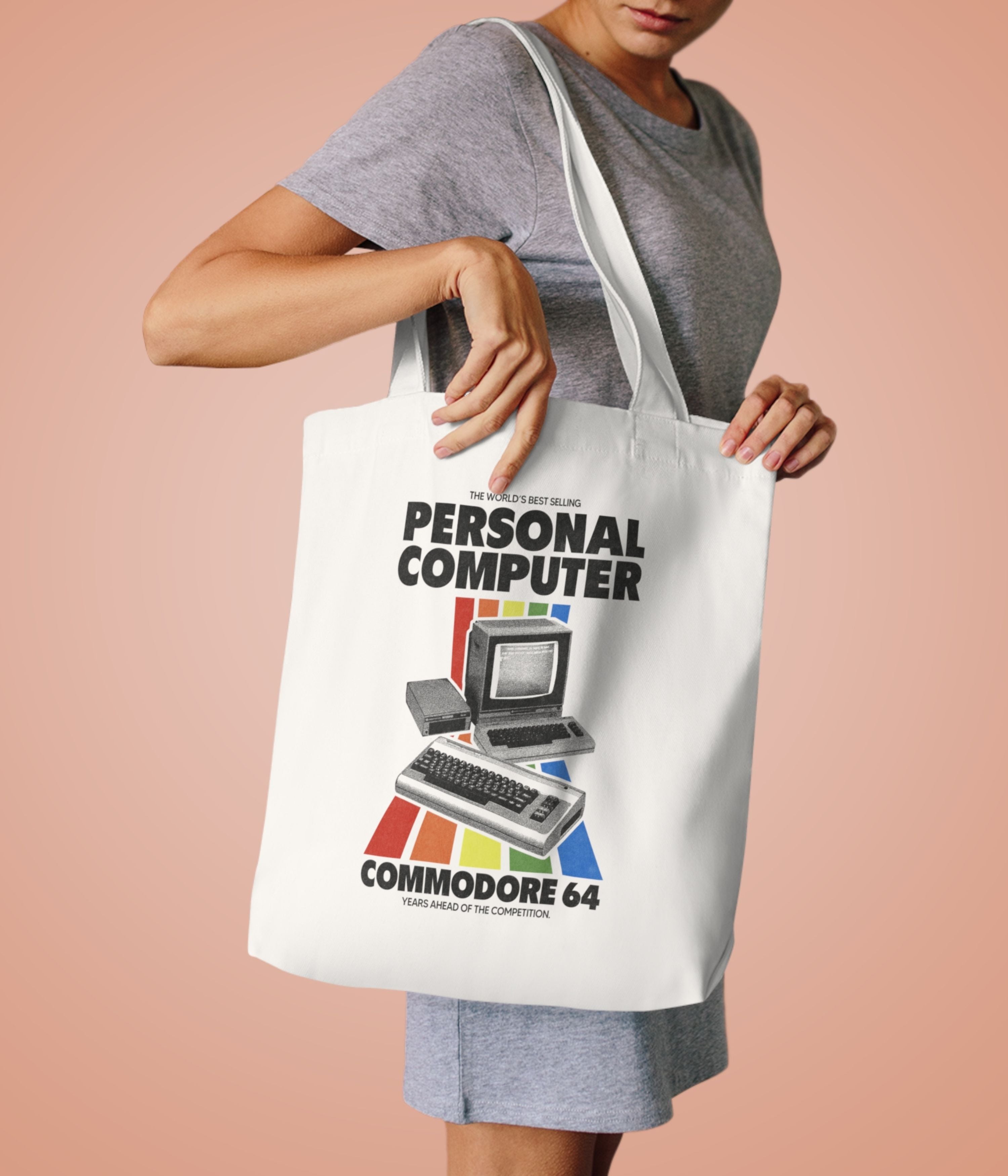Retro Commodore 64 Tote Bag