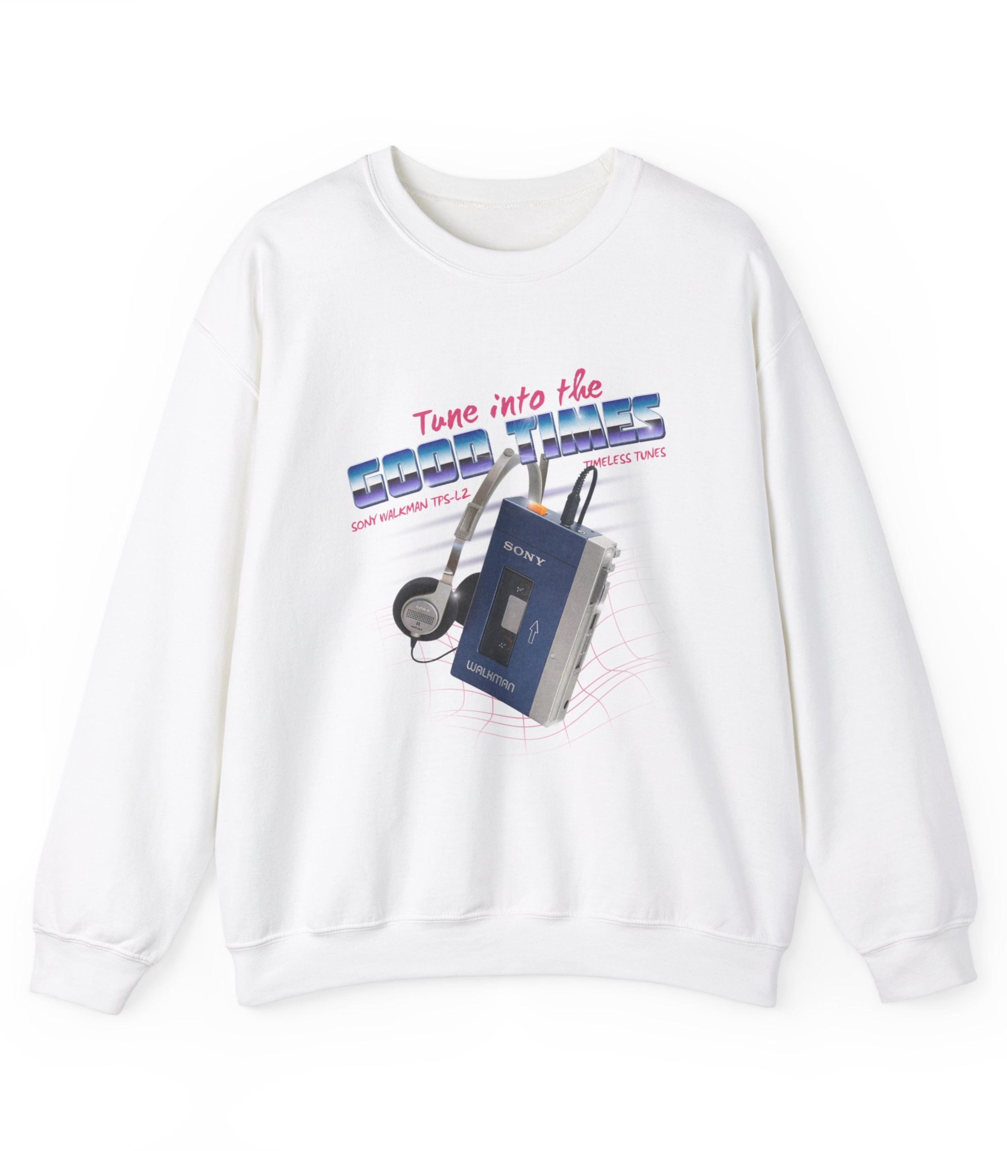 Retro walkman Tune into the good times Sweatshirt