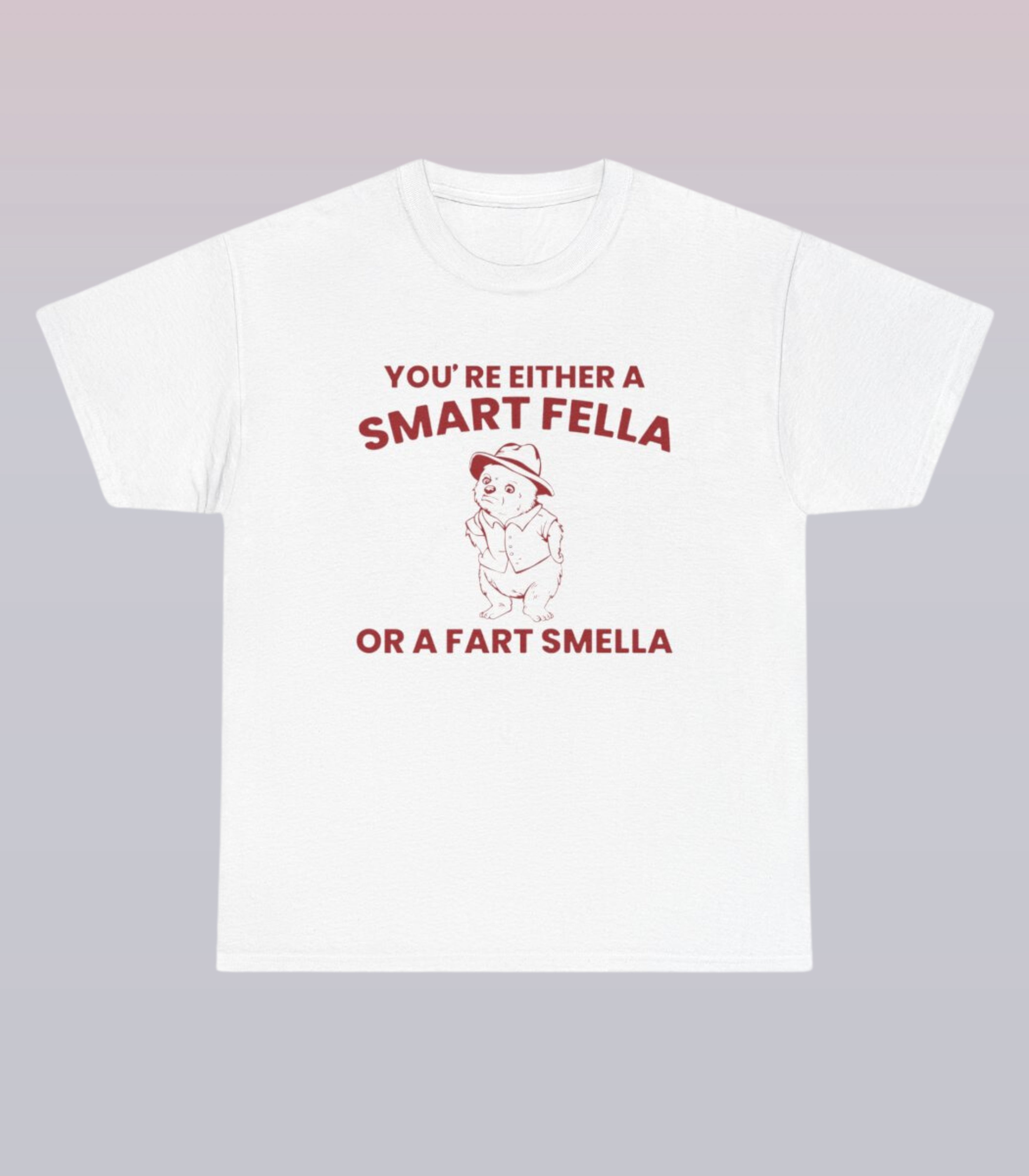 You Are Either A Smart Fella Or A Fart Smella T-Shirt