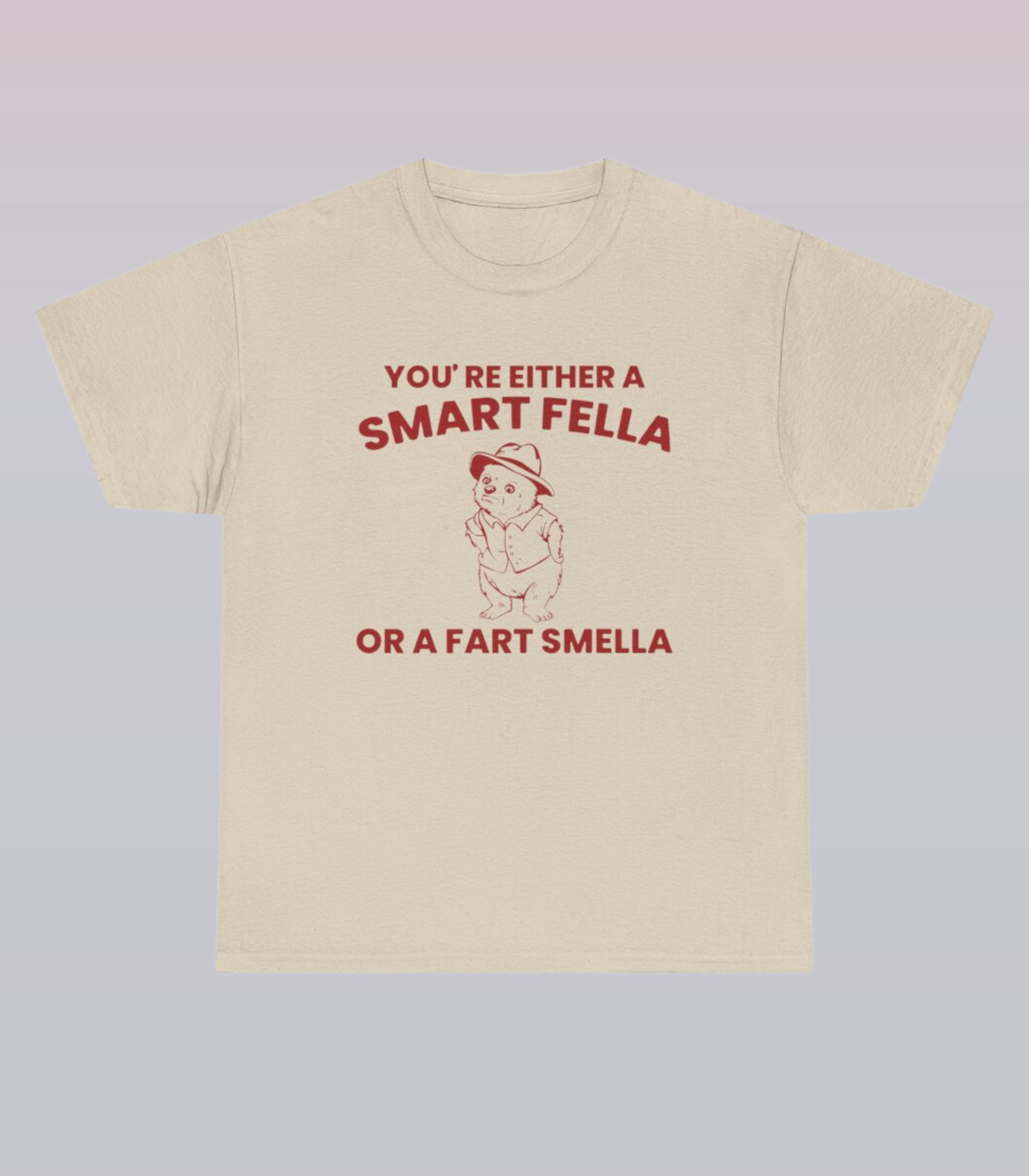 You Are Either A Smart Fella Or A Fart Smella T-Shirt