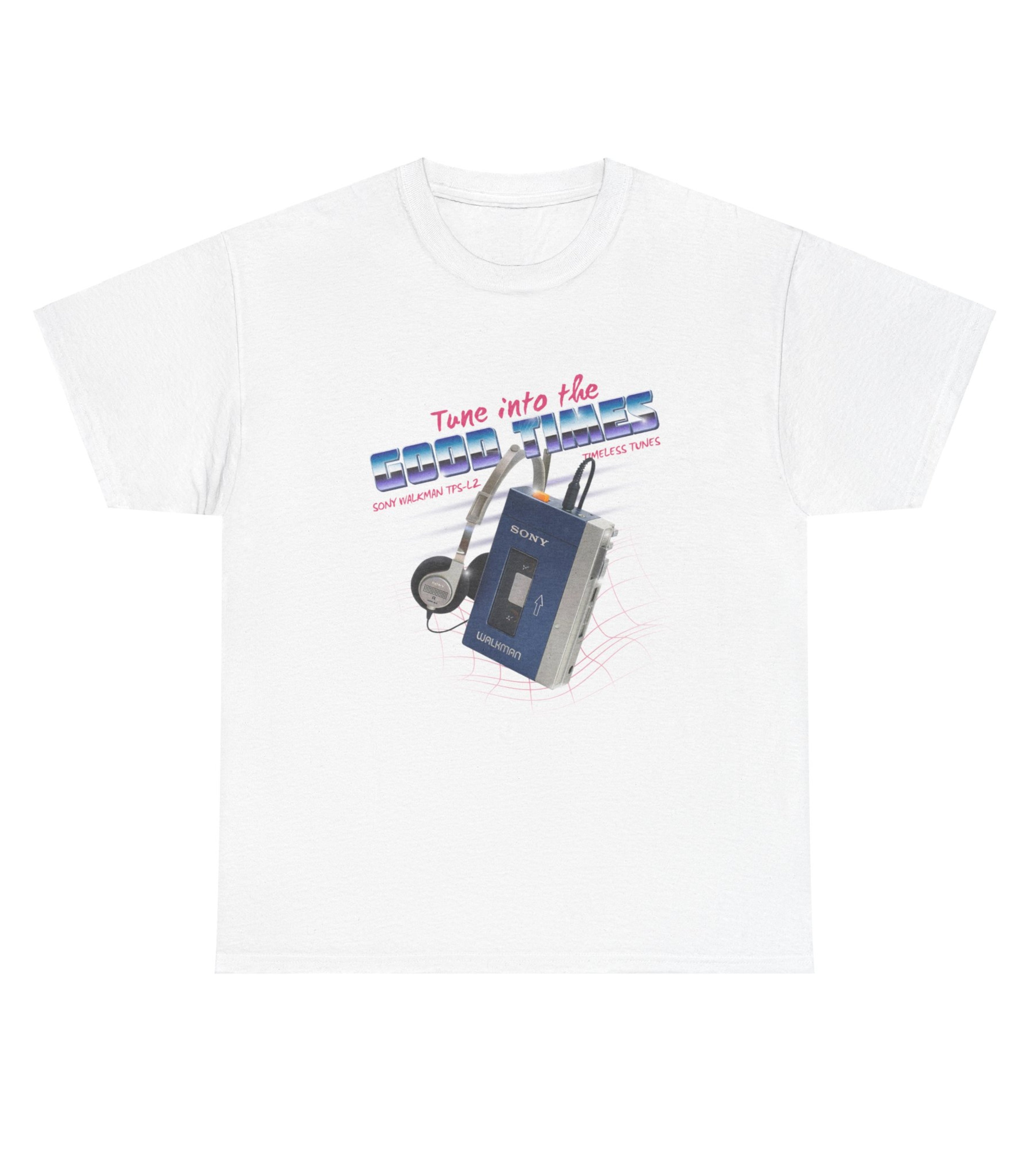Retro Walkman Tune Into The Good Times T-Shirt