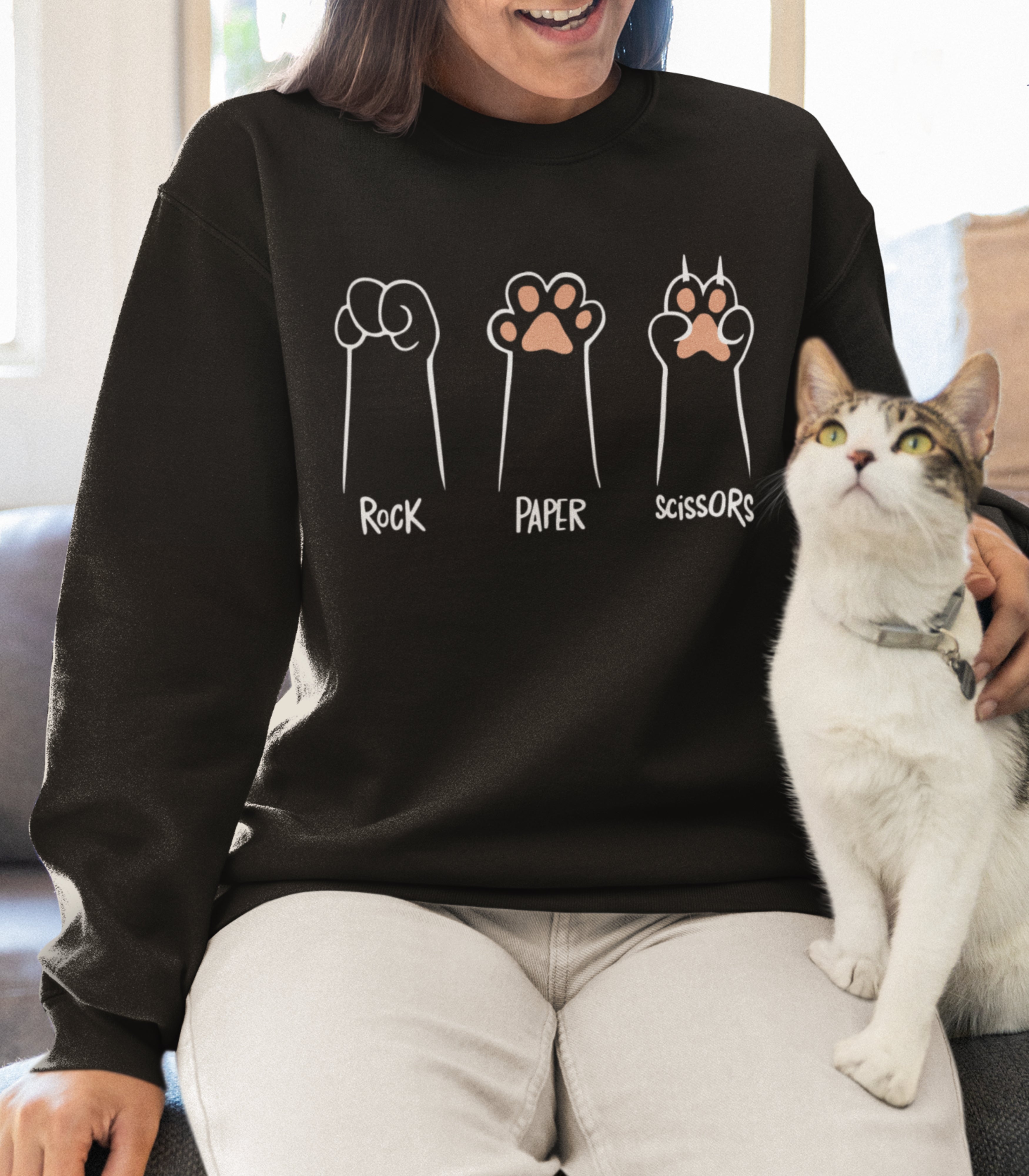 Cat Paws Sweatshirt