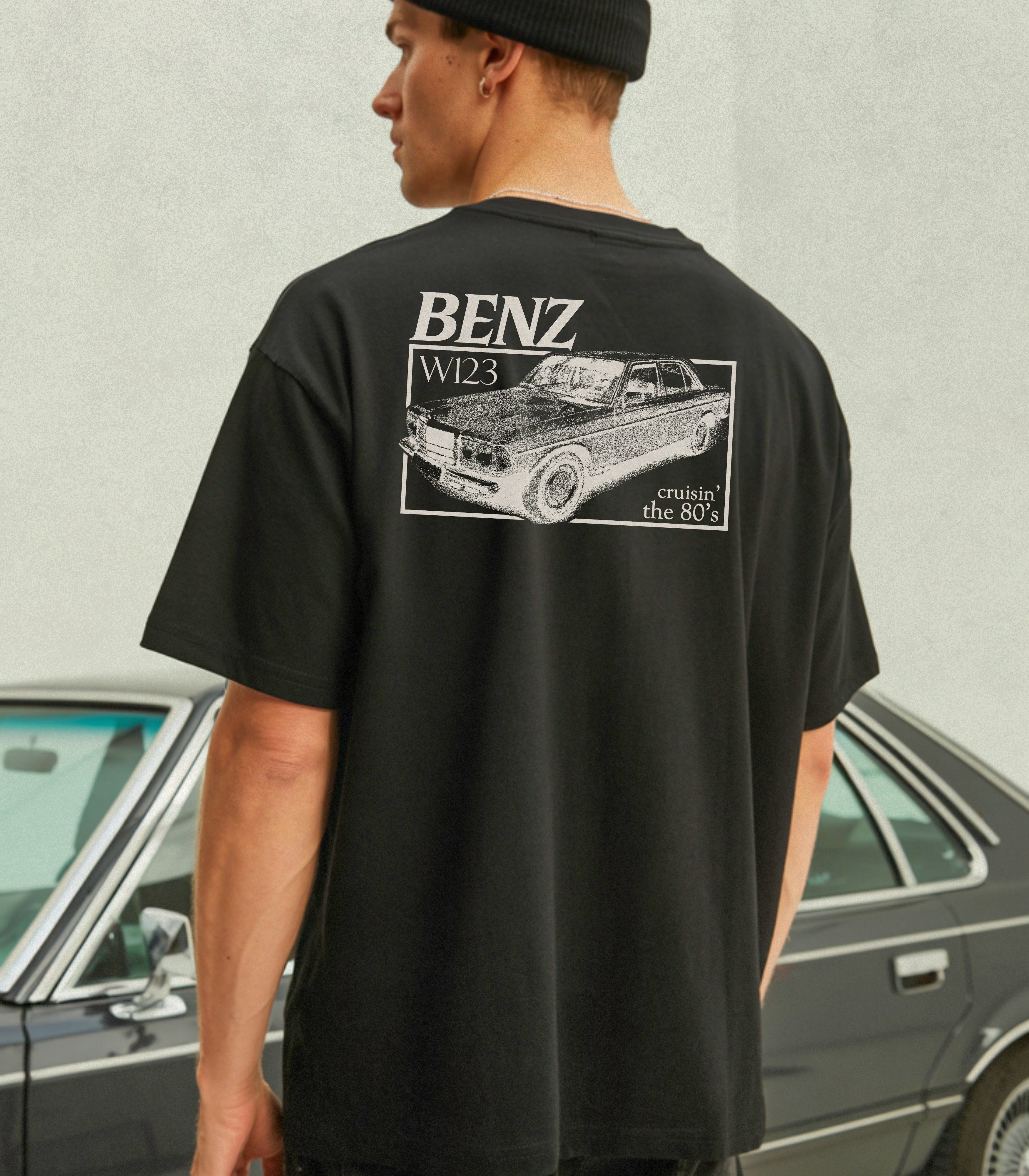 Cruisin’ the 80s Men's Oversized Tee